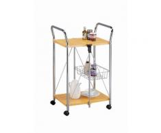 Carrello Da Cucina Pieghevole Arancio In Acciaio Archimede Ta0190...