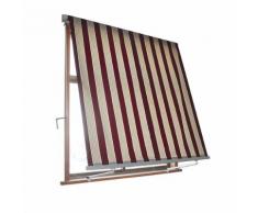 Tenda Da Sole Avvolgibile A Caduta Con Braccetti 3x2,45 M Per Fine...