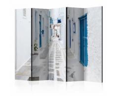 Paravento 5 Pannelli - Greek Dream Island Ii 225x172cm Erroi...