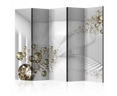 Paravento 5 Pannelli - Diamond Corridor Ii 225x172cm Erroi...