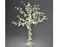 Albero Di Natale Luminoso Con 384 Led Bianco Caldo H150cm Adami Ci...
