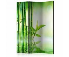 Paravento 3 Pannelli - Green Bamboo 135x172cm Erroi...