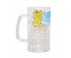 Boccale di birra dell'Oktoberfest di plastica