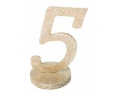 Centrotavola color champagne numero 5