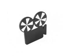 Segnaposto a forma di cinepresa