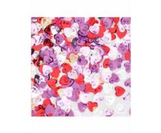 Coriandoli da tavola cuori multicolore 14 gr
