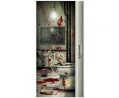 Decorazione per la porta del bagno