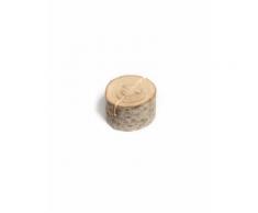 9 segna posto tronco di legno 4,5 cm