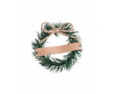 4 Segna posto corona di pino 6cm