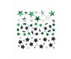 Coriandoli da tavola stelle e palloni da calcio 34 gr