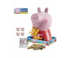 Salvadanaio con caramelle di Peppa Pig