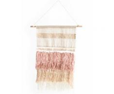 in cotone colore: Bianco//Nero Arazzo indiano da parete decorazione per camera da letto stile psichedelico//hippie//gipsy//bohemien copriletto matrimoniale Bhagyoday soggetto: albero della vita ed elefante 137 x 219 cm