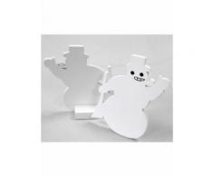 2 segnaposto pupazzi di neve