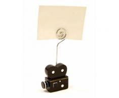 1 segnaposto a forma di macchina da presa cinematografica