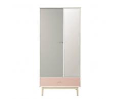 Maisons du Monde Guardaroba con specchio bianca Blush