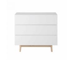 Cassettone vintage bianco Artic