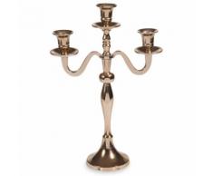 Candelabro dorato a 3 braccia H 34 cm MEURISSE