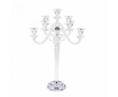 Candelabro 8 bracci in cristallo