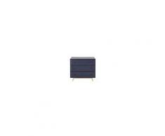 Maisons du Monde Comò vintage a 3 cassetti blu marino Sweet