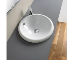 Ceramica Althea NOGO - Lavabo incasso cm 43x43