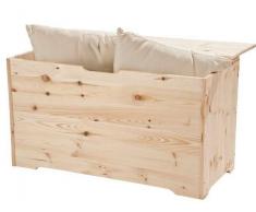 Pircher Cassapanca apribile in legno non verniciato