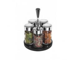 Giannini Porta spezie Glossy nero