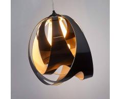 SLamP Moderna lampada a sospensione GOCCIA DI LUCE, nera
