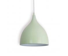 Näve Lampada a sospensione Janesa verde pastello