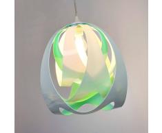 SLamP Lampada a sospensione GOCCIA DI LUCE, blu-verde