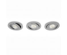 Philips Lampade da incasso a LED Asterope, set da 3