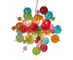 Näve Lampada a sospensione in vetro colorato Aurinia
