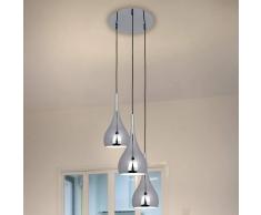 Näve Lampada a sospensione Anja a 3 luci