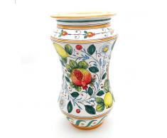 Ceramiche Caltagirone Portaombrelli Ceramica Caltagirone Melograni e Limoni