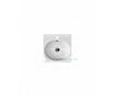 Lavabo D'Appoggio In Ceramica Bianco 45x46 Mod Sally