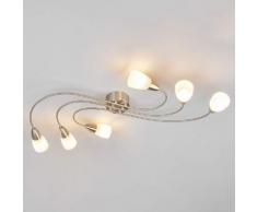 Plafoniera LED E14 Zariah a 6 lampade