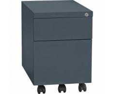 QUIPO Cassettiera con rotelle, acciaio