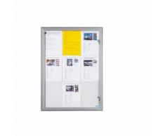 office akktiv Bacheca con anta a battente