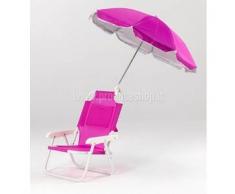 Sedia mare bambini seggiola spiaggia ombrellino protezione uv