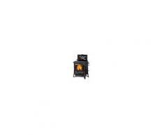 LA NORDICA STUFA A LEGNA ISETTA CON CERCHI 7 KW Cod. 7119011