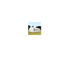 tendapro.it Tendone 4x8m PE bianco Gazebo per Feste e Giardino
