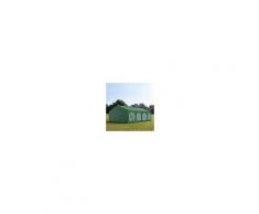 tendapro.it Tendone 5x8m PVC verde scuro Gazebo per Feste e Giardino