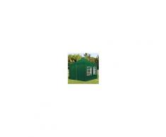 tendapro.it Gazebo Pieghevole 3x3m verde scuro Padiglione Richiudibile Automatico