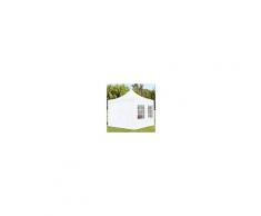 tendapro.it Gazebo Pieghevole 3x3m bianco Padiglione Richiudibile Automatico