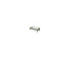 InMaterassi Kit Splendor - Materasso Memory In Aloe Vera + Rete A Doghe + Cuscini Memory Kit - 90x200 Cm Singolo + Rete + 1 Cuscino