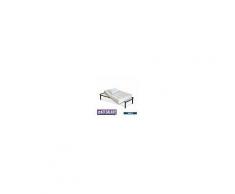 InMaterassi Kit Galaxy - Materasso Memory Multionda Alto 22 Cm + Rete A Doghe + Cuscini Memory Kit - 90x200 Cm Singolo + Rete + 1 Cuscino