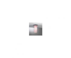 7432515130140Siddharta - Plafoniera Sogni di Cristallo Colore : bianco - Seleziona il numero di Luci : 1 - Dimensioni : Diametro 12 x Altezza 18 cm - In Vetro di Murano
