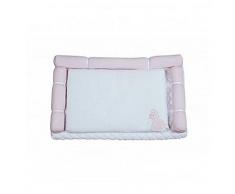 Picci Fasciatoio Tessile Milky Per Comò Rosa