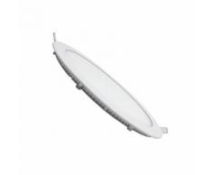 Faretto LED 18w da incasso 18W rotondo slim bordo bianco diametro 22cm