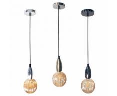 Lampada sospensione pendel e Lampadina elegante Vintage LED filamento E27 6W