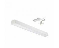 Plafoniera led da sospensione 48W incluso di cavo d'acciaio